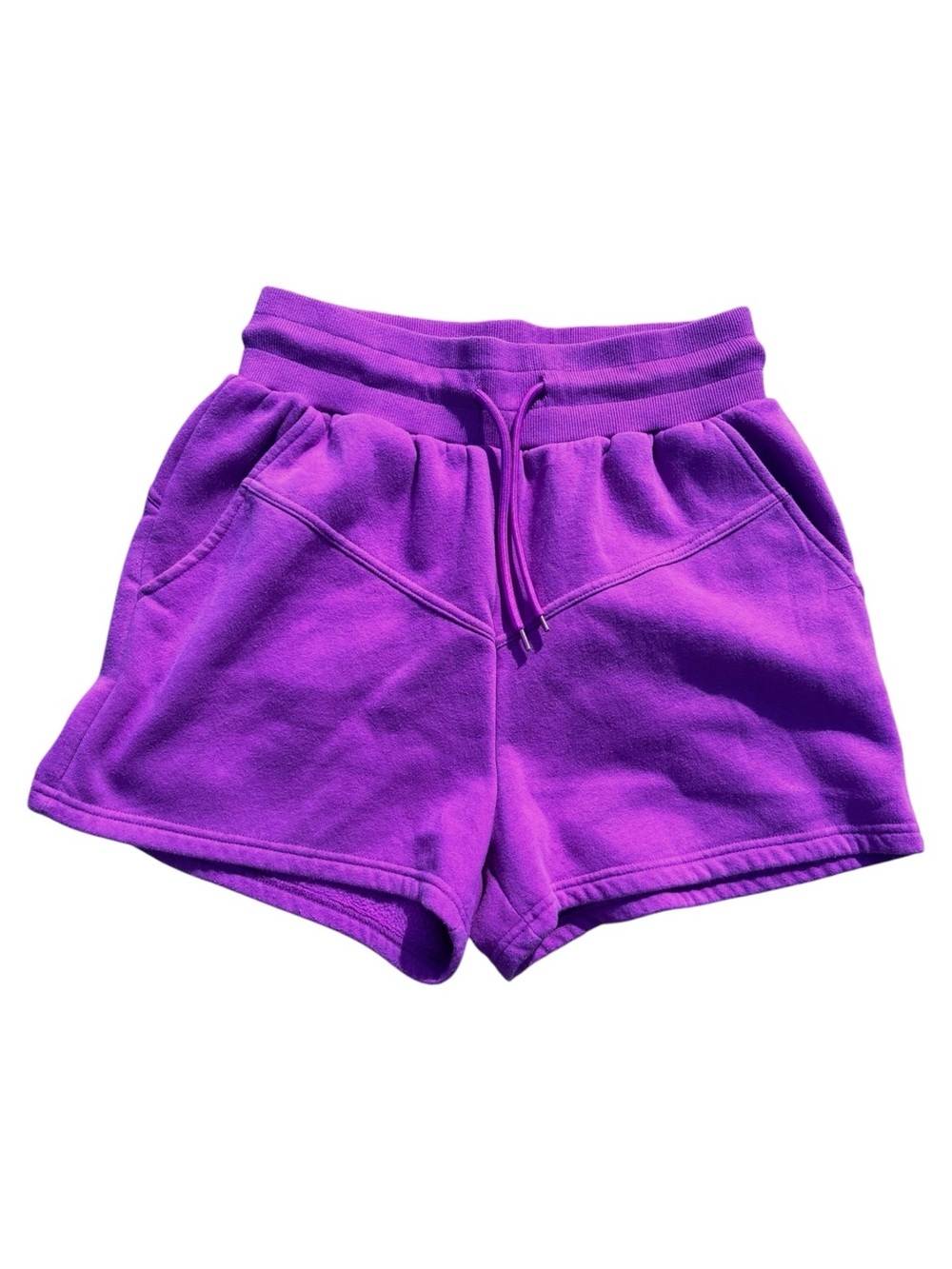 Cozy Comfy PBX Pro Purple Fleece Casual Shorts | Size M